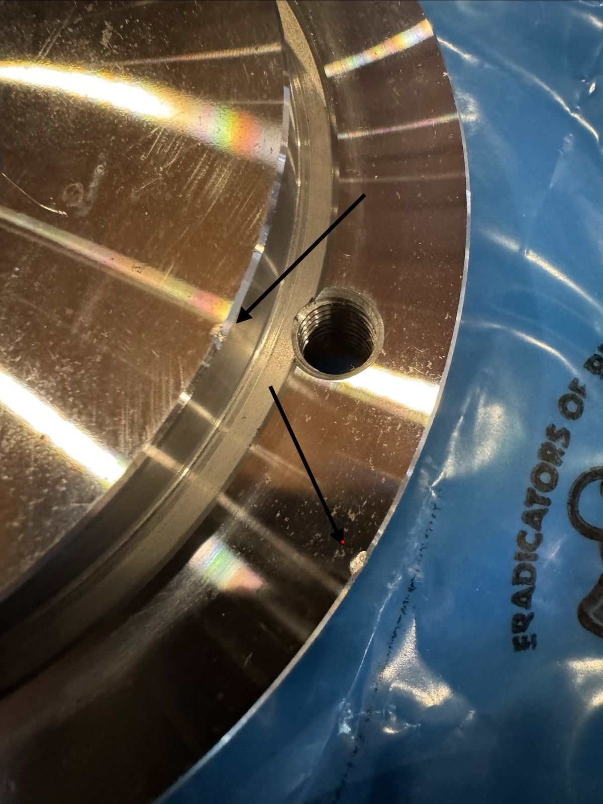 Buck Chuck Hardinge Lathe Adapter Plate 6″ 4° Taper A6-4DEG Toolroom
