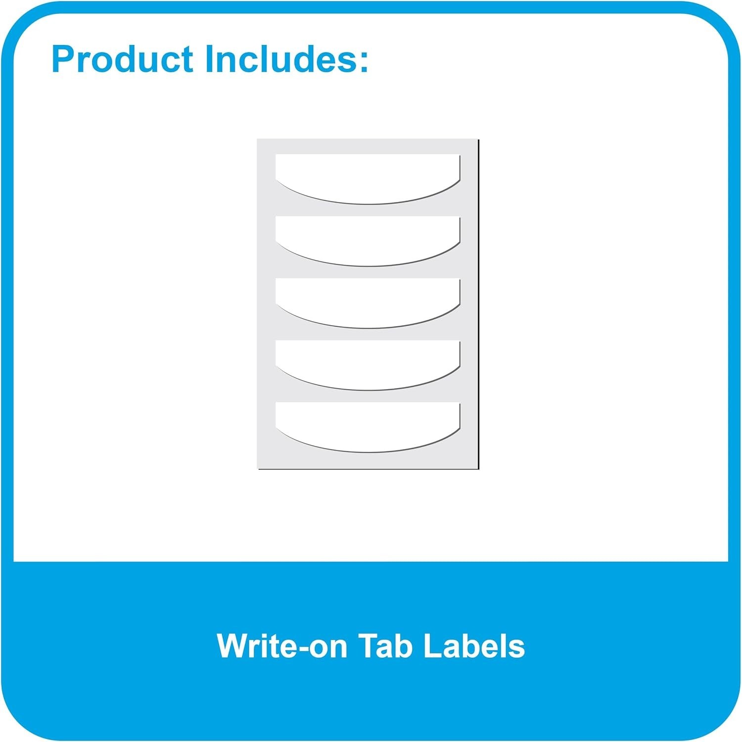 Mini Size 5-Tab Poly Index Dividers with Pockets, for 5.5 x 8.5, 6 x 9 and 8….