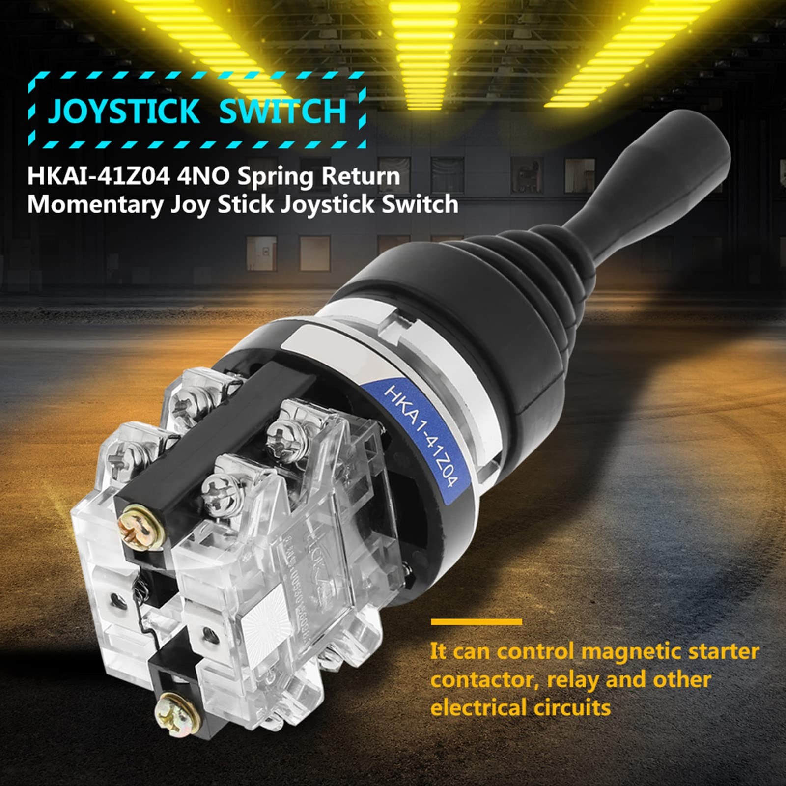 12v Joystick Switch Momentary 4 Position 4NO Spring Return Replacement