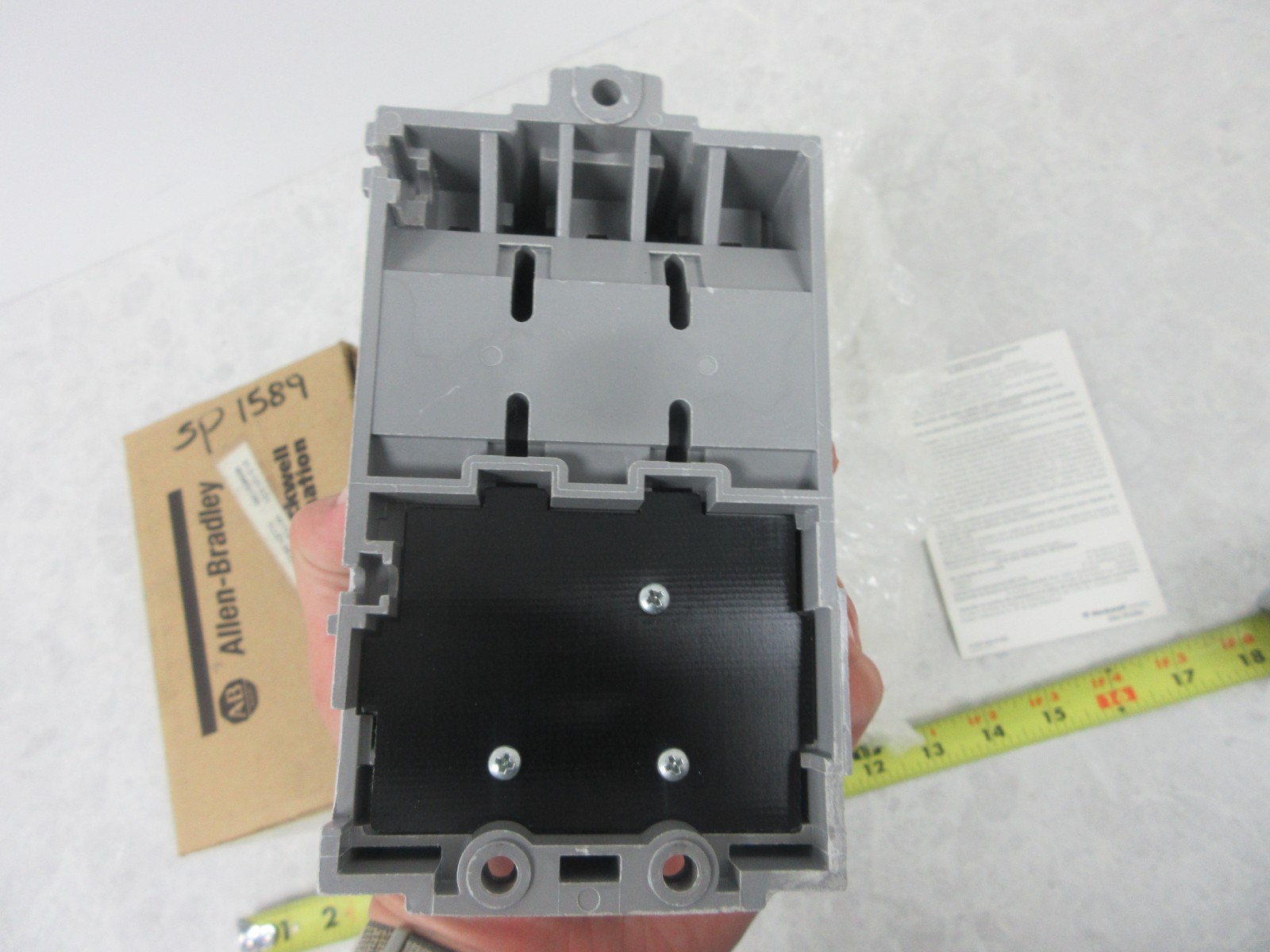 ALLEN BRADLEY 609-BOW MANUAL STARTER, XA0574