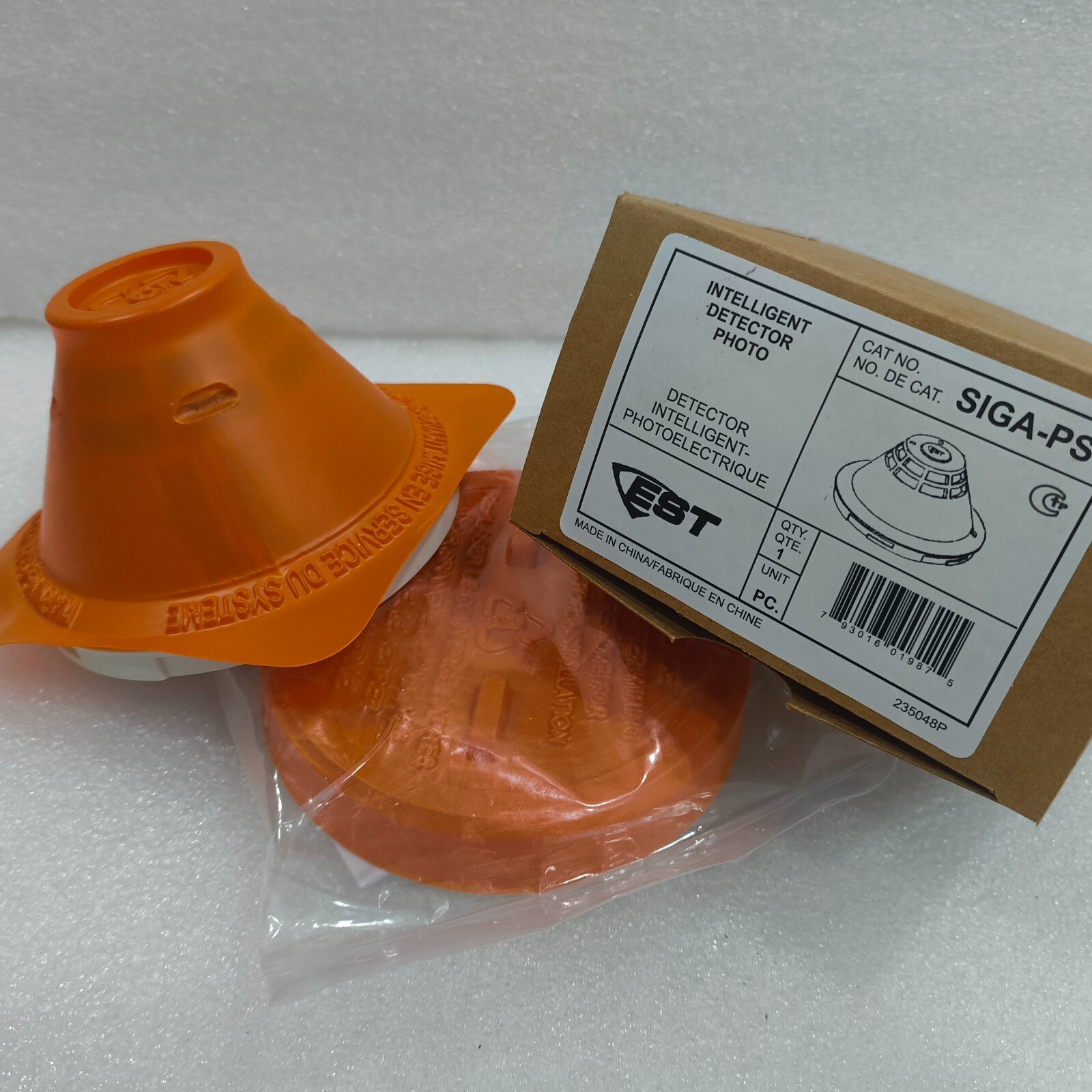 NEW EDWARDS EST SIGA-PS PHOTOELECTRIC DETECTOR FIRE ALARM