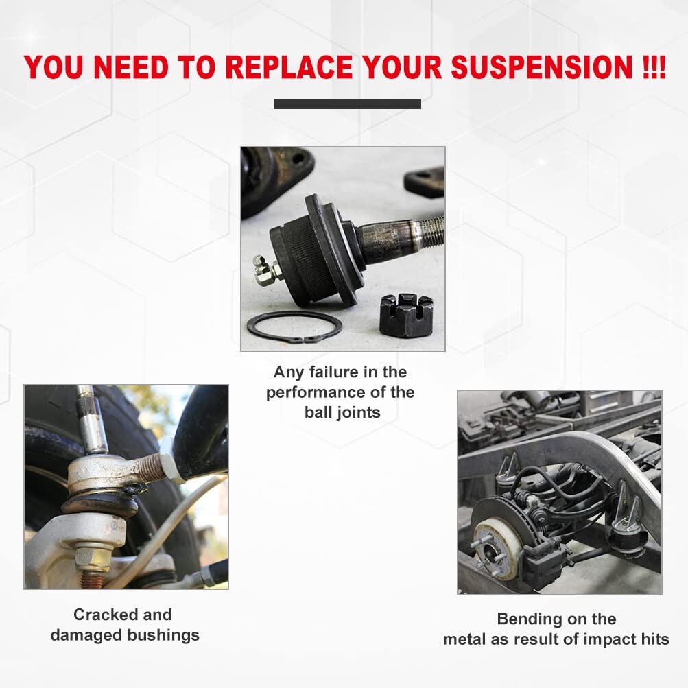 12pc Suspension Kit for Honda Civic Del Sol Control Arms Tie Rods Shock Mount Bo
