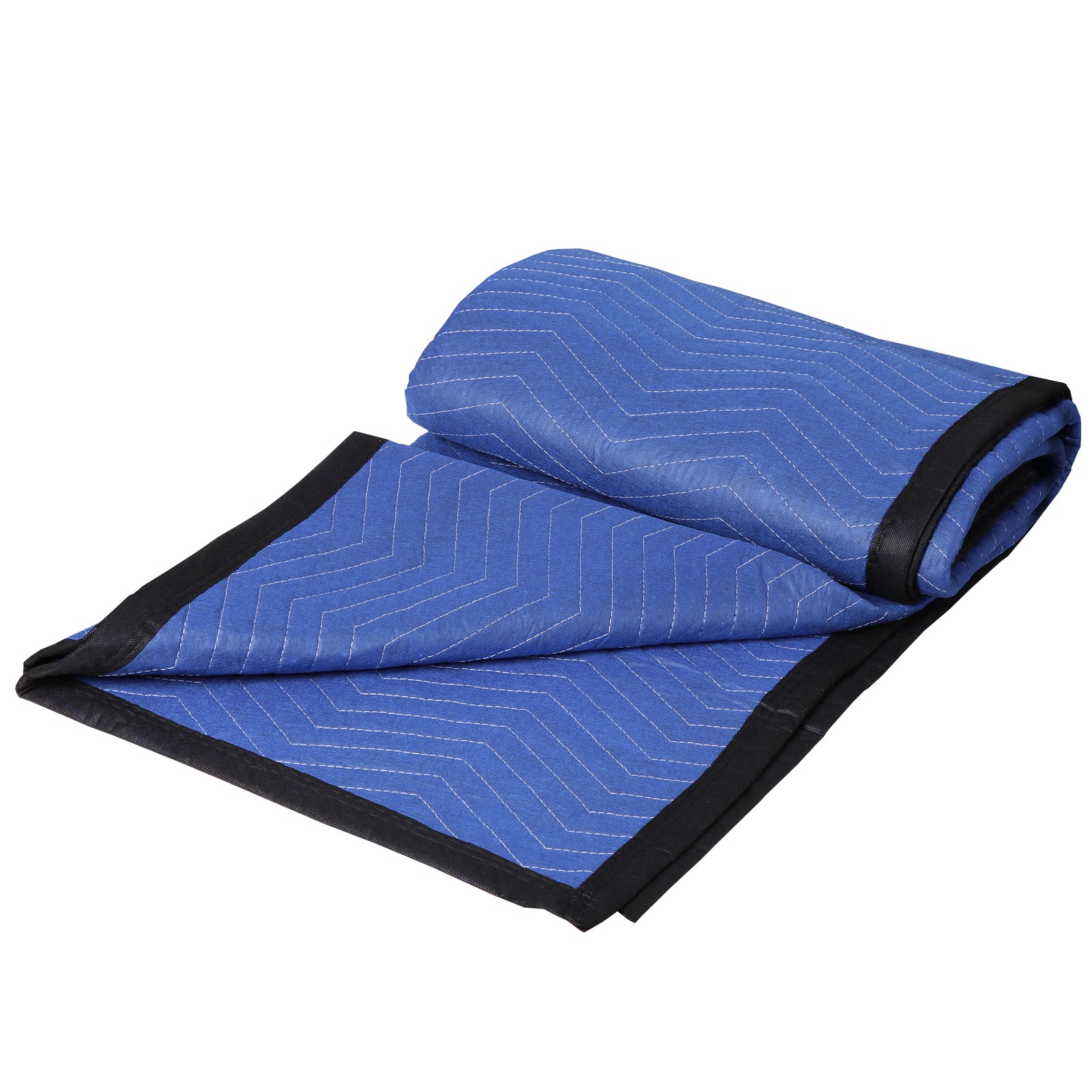 12 Heavy Duty Moving Packing Blankets Ultra Thick Pro 72″x80″ Furniture Pad Blue