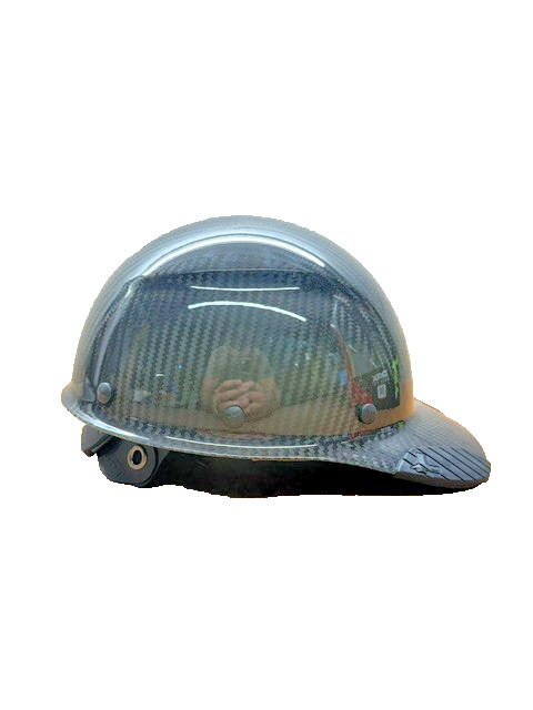LIFT SAFETY-CAP STYLE HARD HAT-CARBON FIBER-GLOSS BLACK-ANSI CLASS C