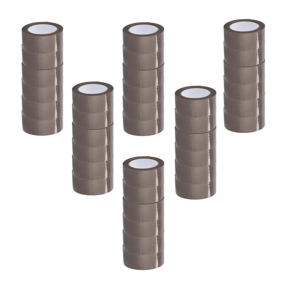 36 RLS 2″ x 110 Yards Brown Carton Sealing Packing Tape 1.75Mil Tan Packing Tape
