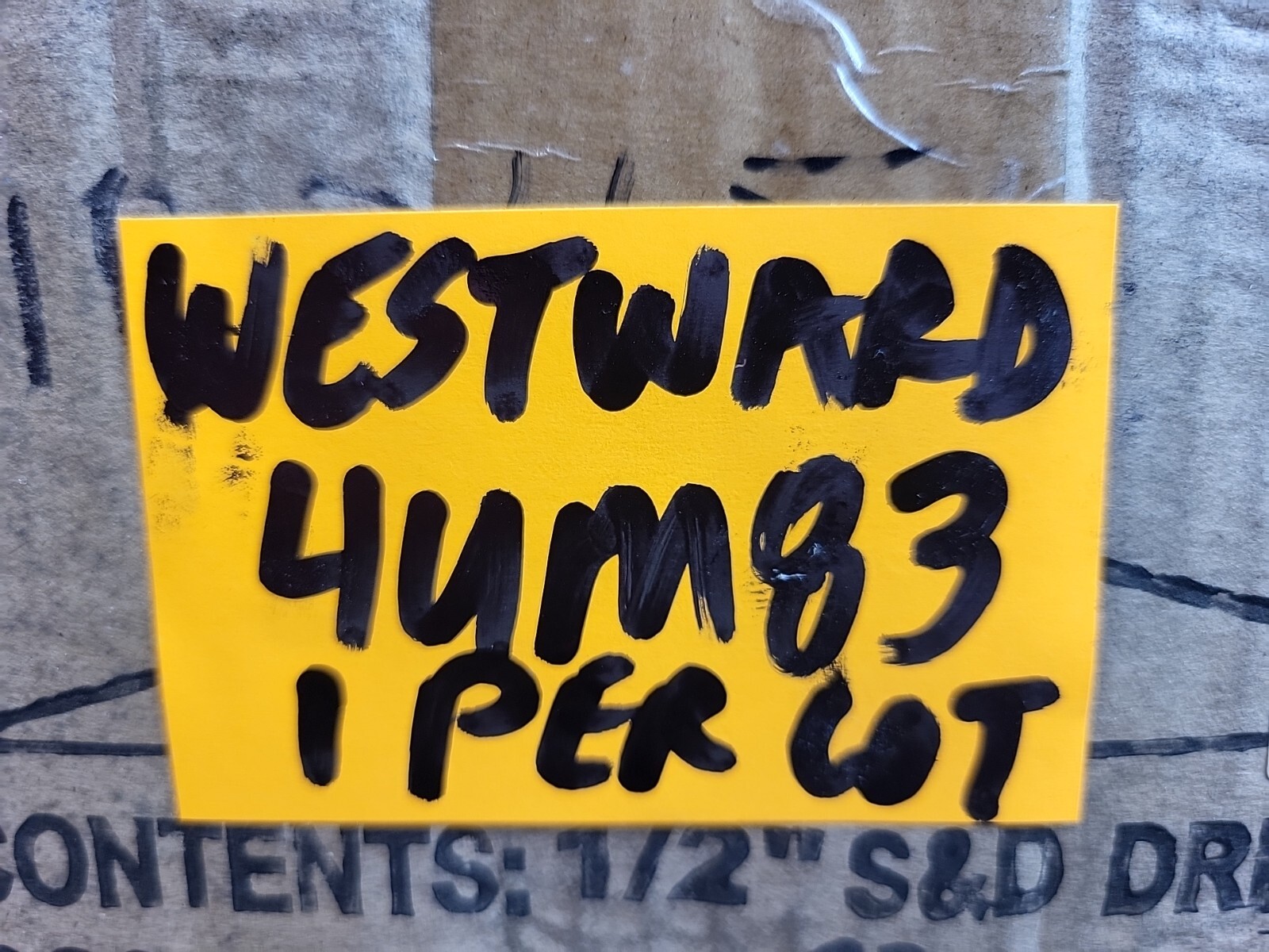 Westward 4UM83 57/64″ Reduced Shank Drill Bit High Speed Steel 2 Flute