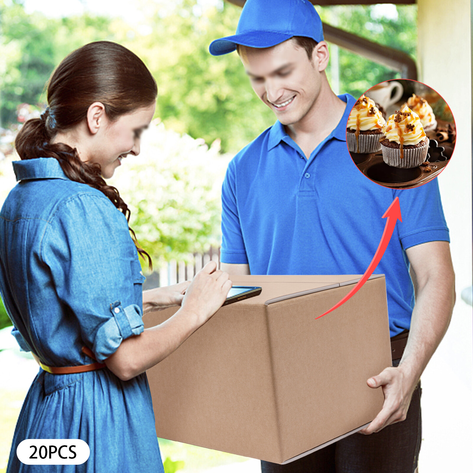 20Pcs 200kg/440lbs Box Insulated Shipping Box Cold Shipping Boxes Cooler Box