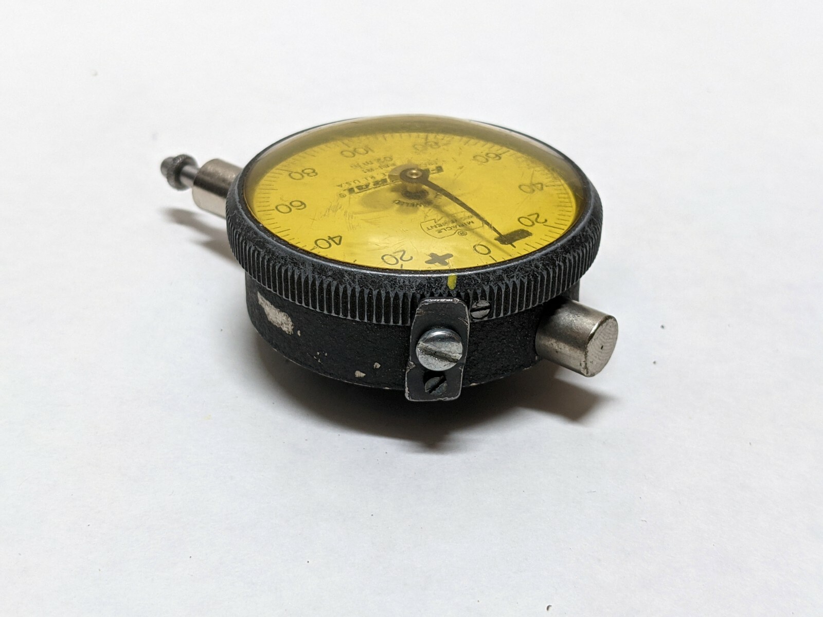 Vintage FEDERAL P81-R1 Miracle Movement Dial Indicator .02mm Made in USA (USED).