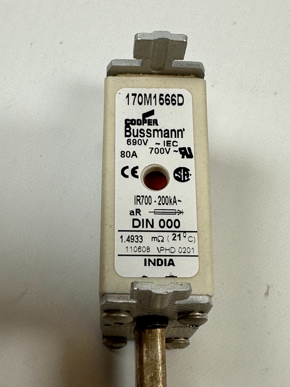 EATON Bussman Cooper 170M1566D Fuse 80A/690V – New Fast Ship from USA