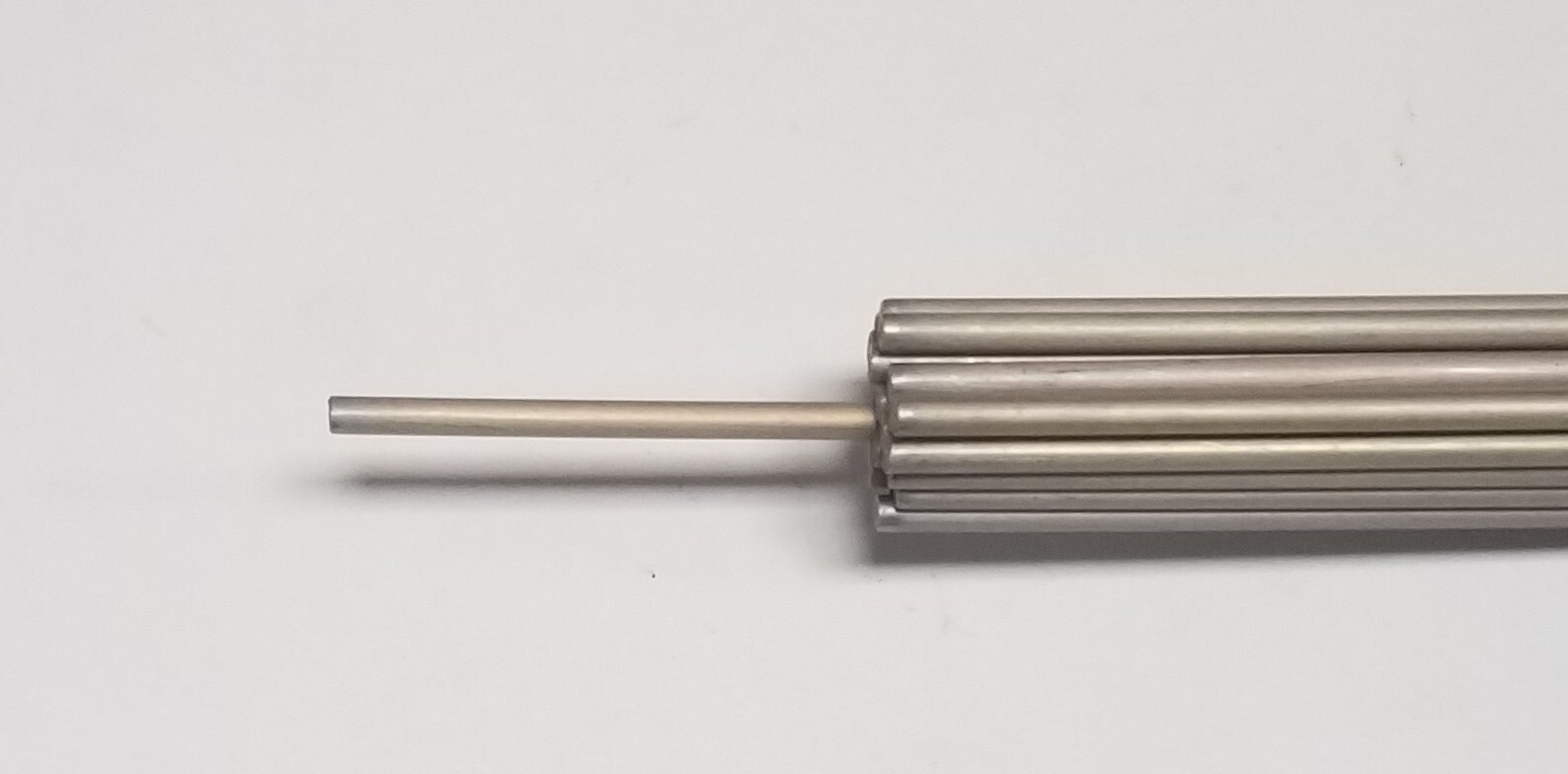 Aluminum Rod 3/16″ Round Hinge Pin 36″, Bundle Of 25