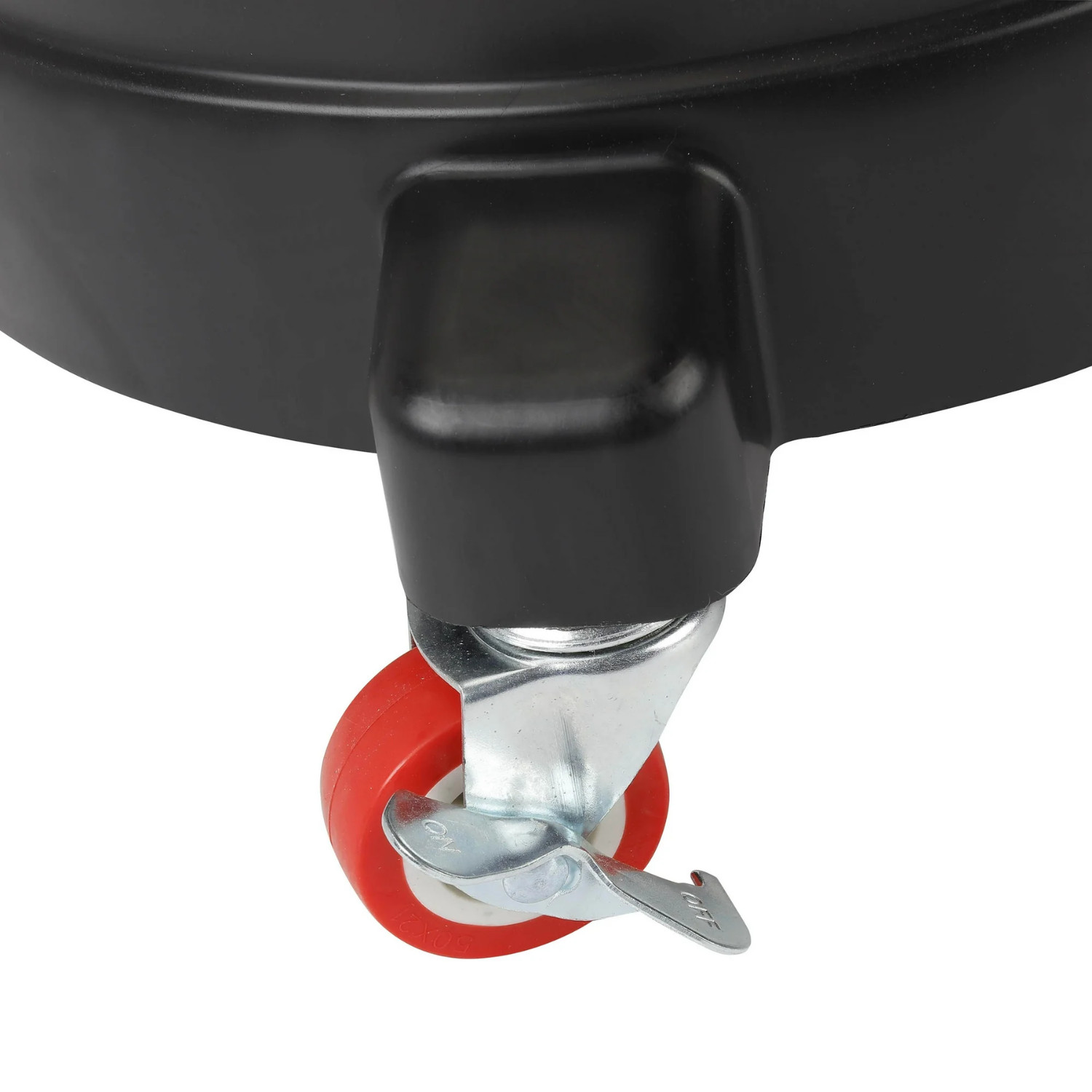 Auto Drive 12in Bucket Dolly with 5 Locking Casters Fits 3.5 to 7 Gallon Buckets