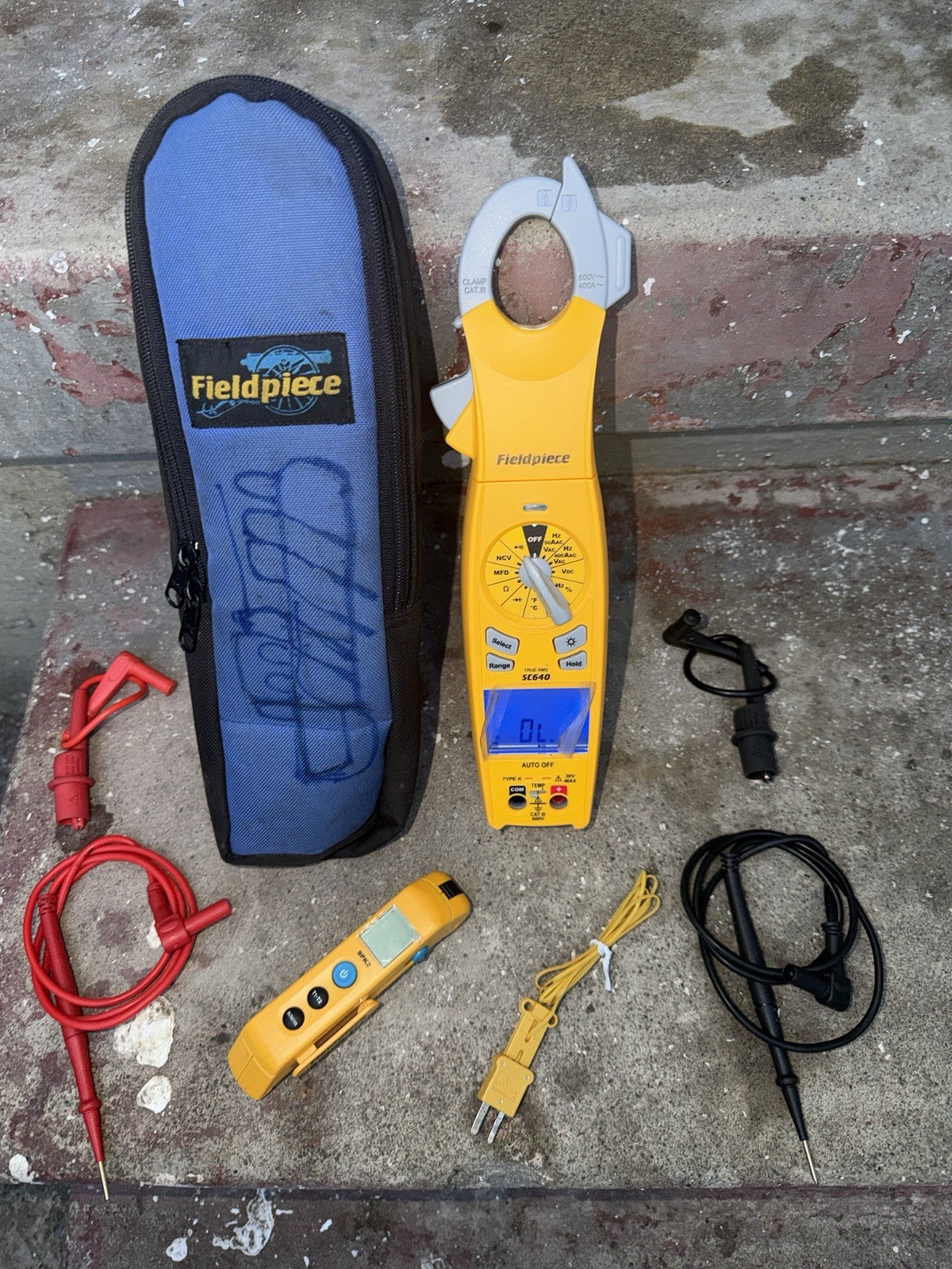 Fieldpiece Sc640 Digitalclampmeter, Trms, 400A, 600Vac+spk2