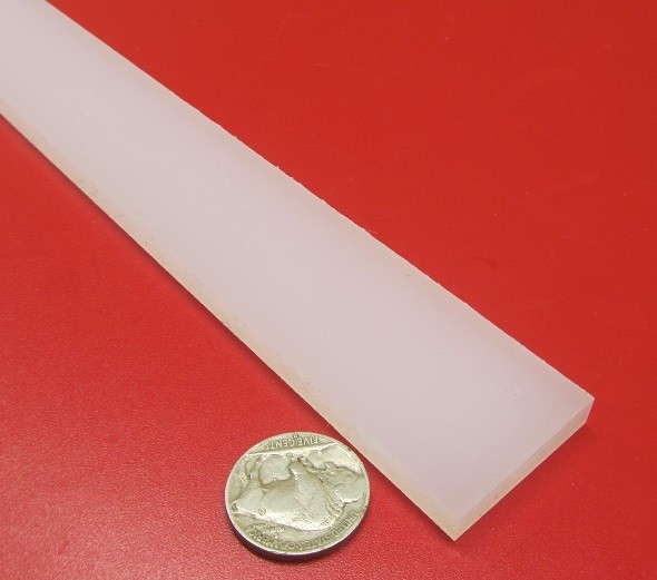 Polypropylene Bar 1/4″ (.250″) Thick x 1.25″ Wide x 48″ Long, 8 pcs, 32 feet