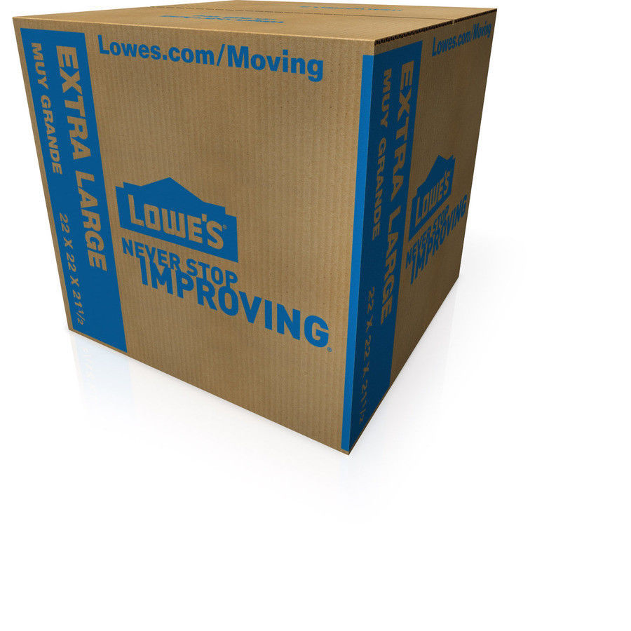 Pack of 5 Extra Large Cardboard Boxes 22″ x 22″ Moving Shipping Packing Supplies