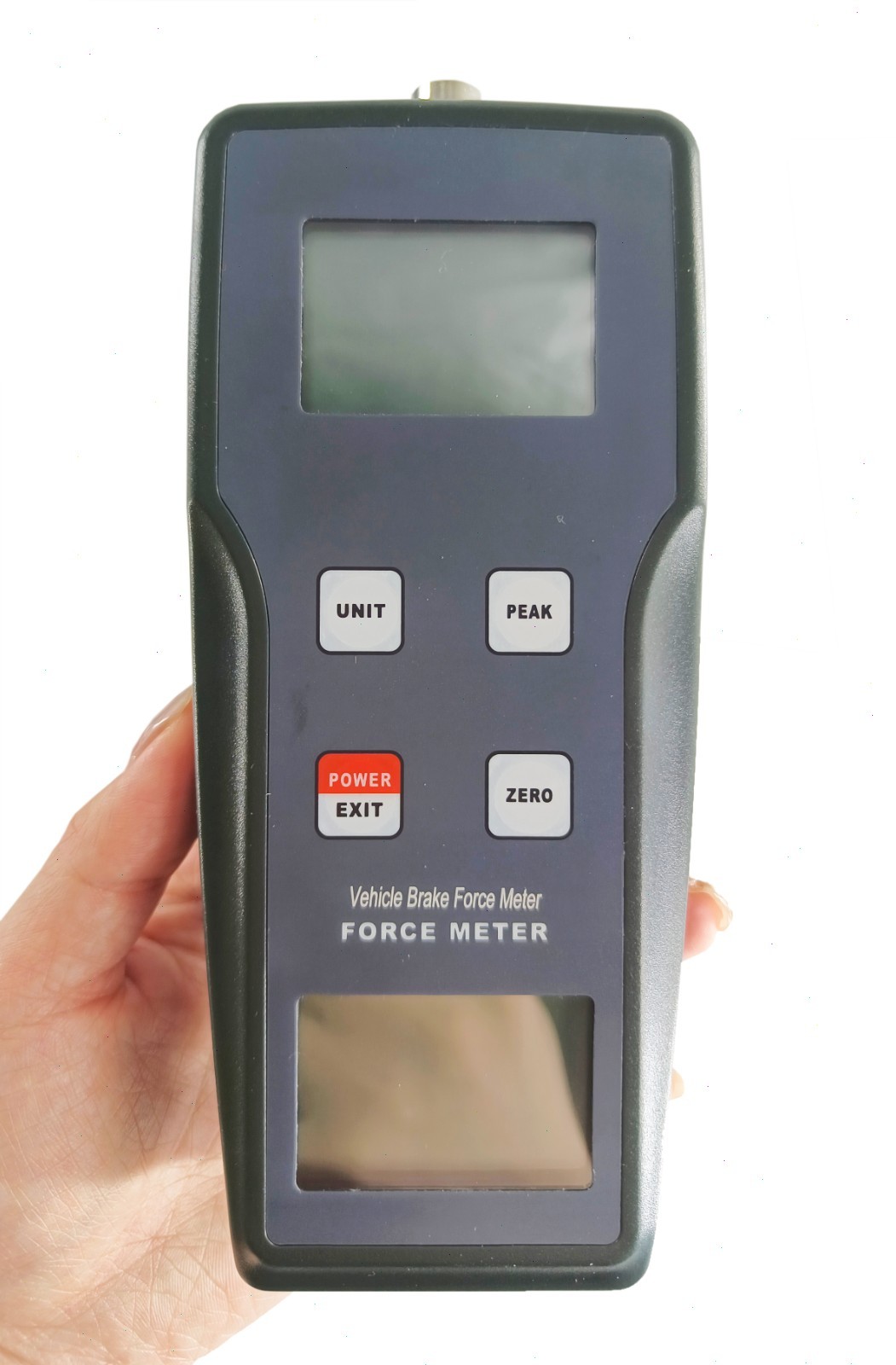Handbrake Force Tester Gauge Meter with Accuracy ±0.5%FS ±1 Digit Unit kgf N Lbf
