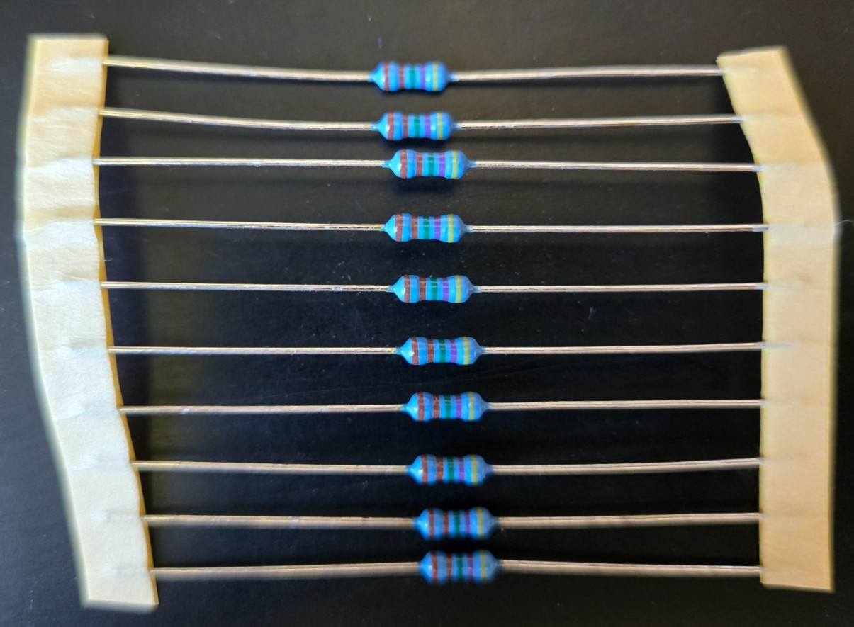10pcs 4.75k ohm 1/4W 1% Metal Film Precision Axial Resistors ~ NEW ~