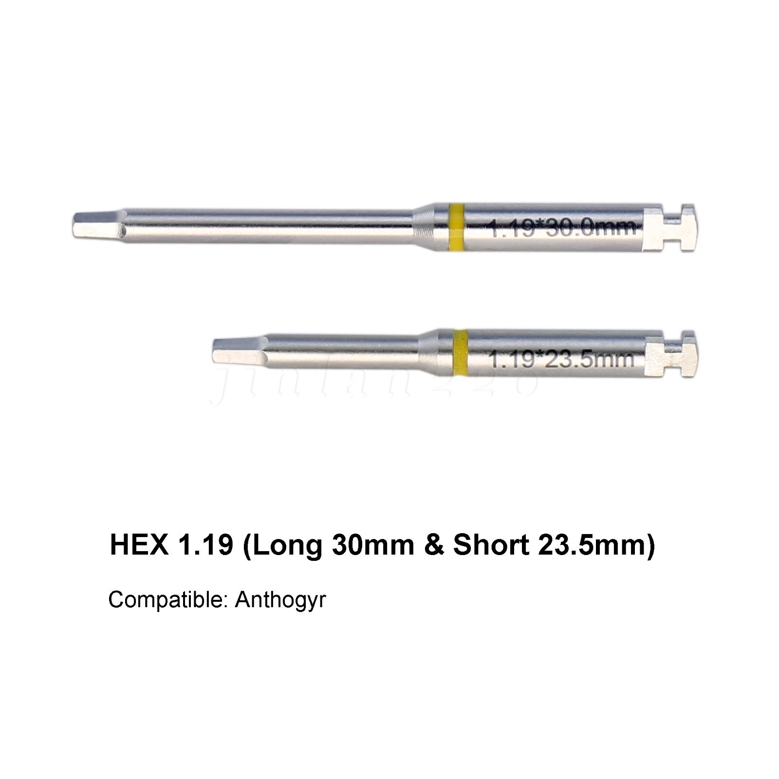 NSK Style Dental Slow Speed Contra Angle Handpiece Push FG 1.6 /CA 2.35mm Burs