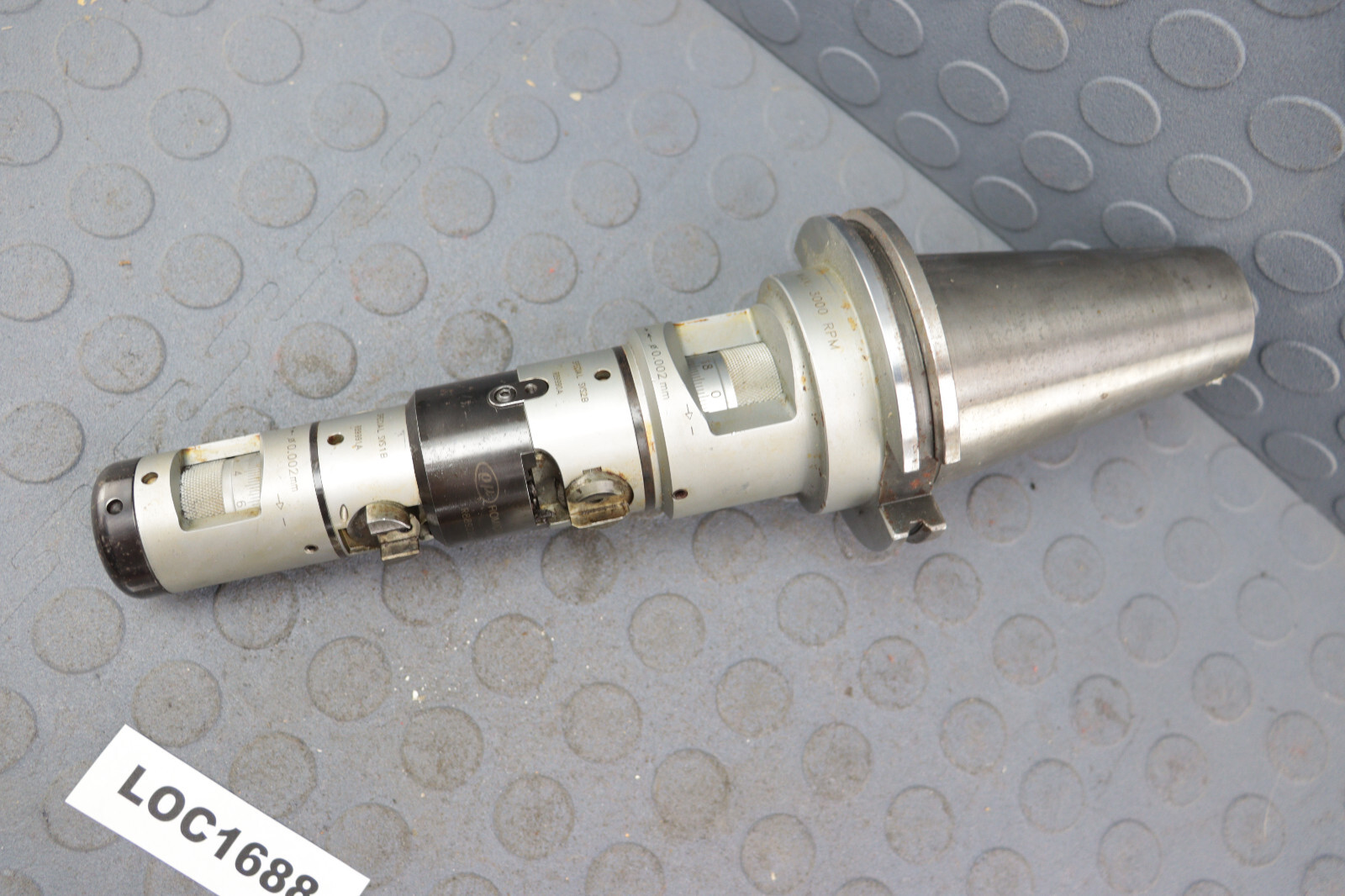 KENNAMETAL CAT50 ROMICRON FINE BORING HEAD, DOUBLE HEADED LOC1688