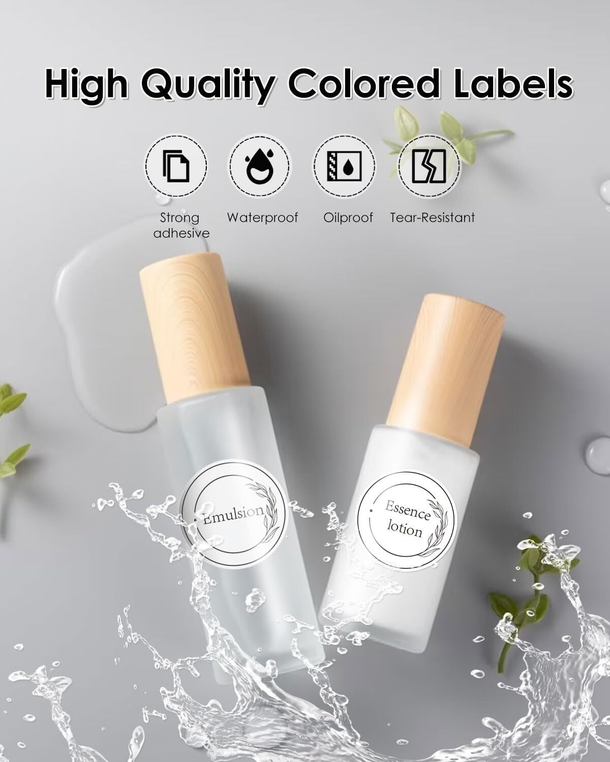 1.5″ Round Direct Thermal Labels Circle Sticker 750 Labels/Roll Self-Adhesive