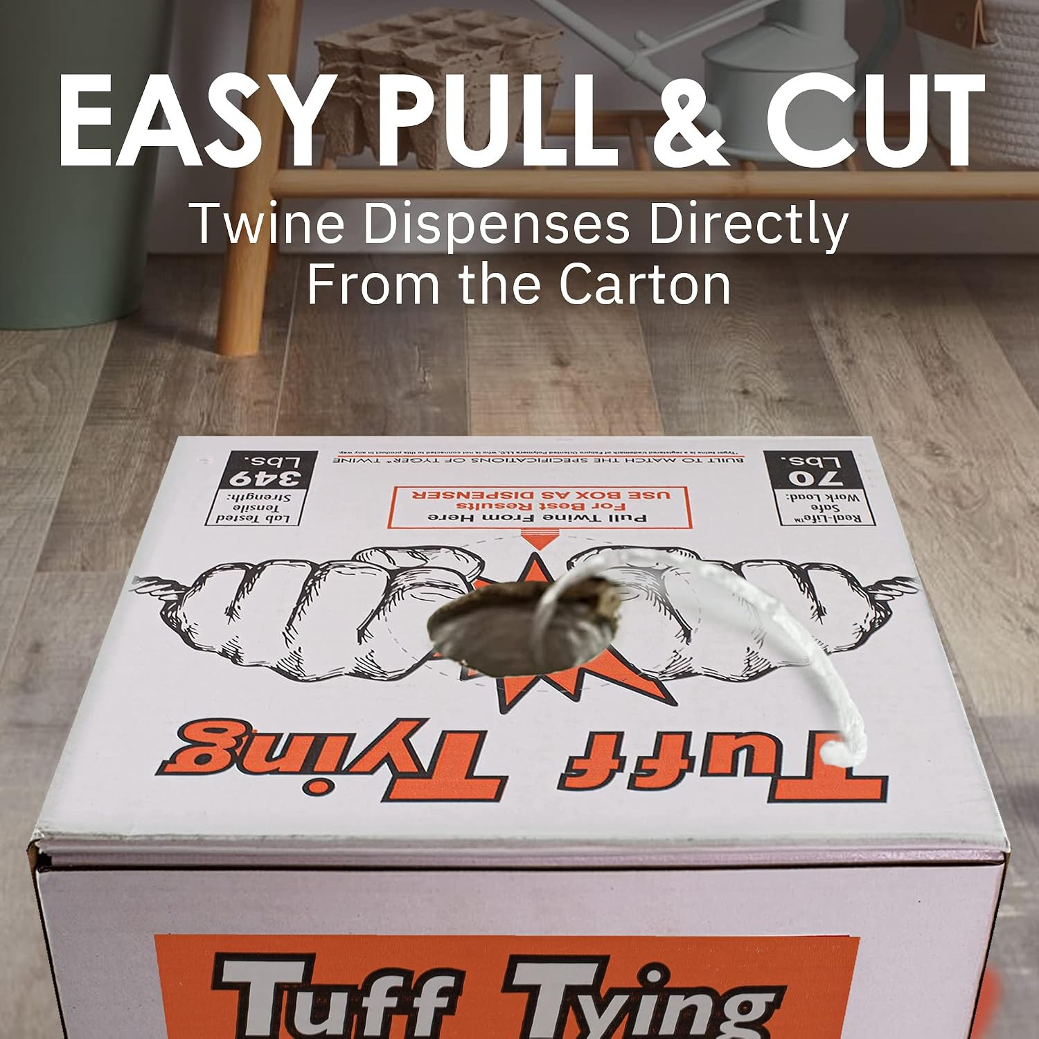 Tuff Tying Twine – Polypropylene, UV, Moisture and Chemical Protection Twine for