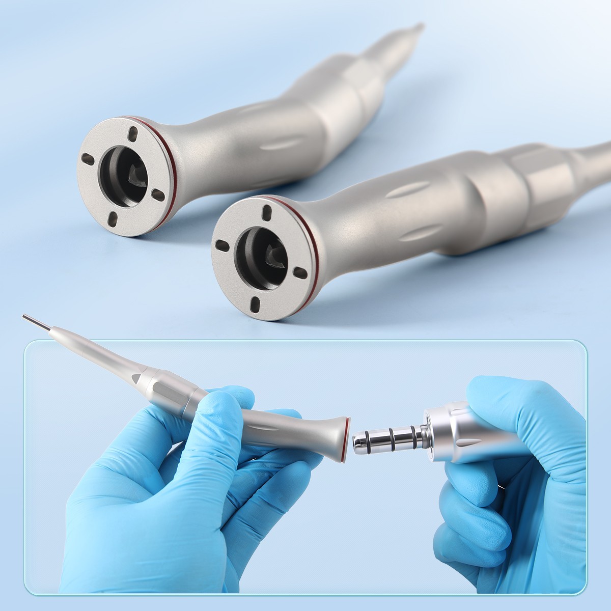 AZ Dental Brushless LED Electric Micro Motor 1:1/1:2 20° Saw Surgical Handpiece