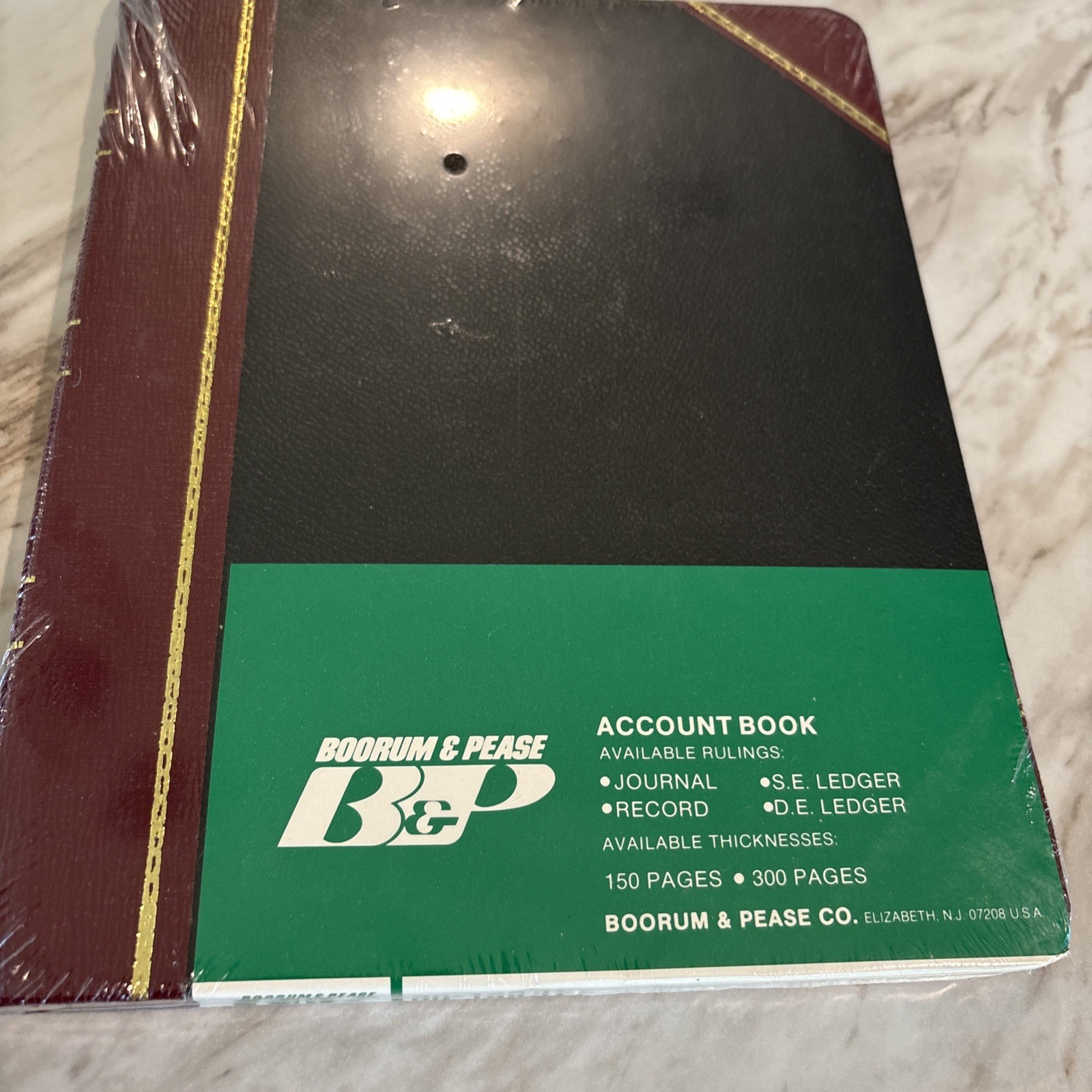 Boorum & Pease Columnar Book Lot Of 2 Record Ledger 21-300-R Acid Free Sealed