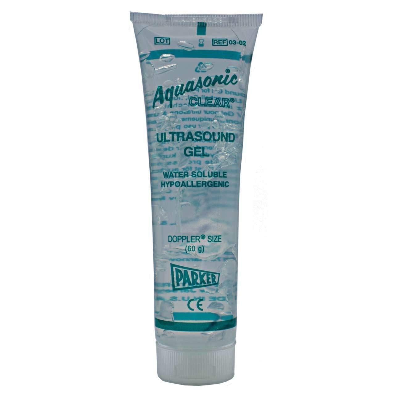 Medical Ultrasound Gel 8 oz Non-Staining Clear Acoustic Gel for Ultrasound