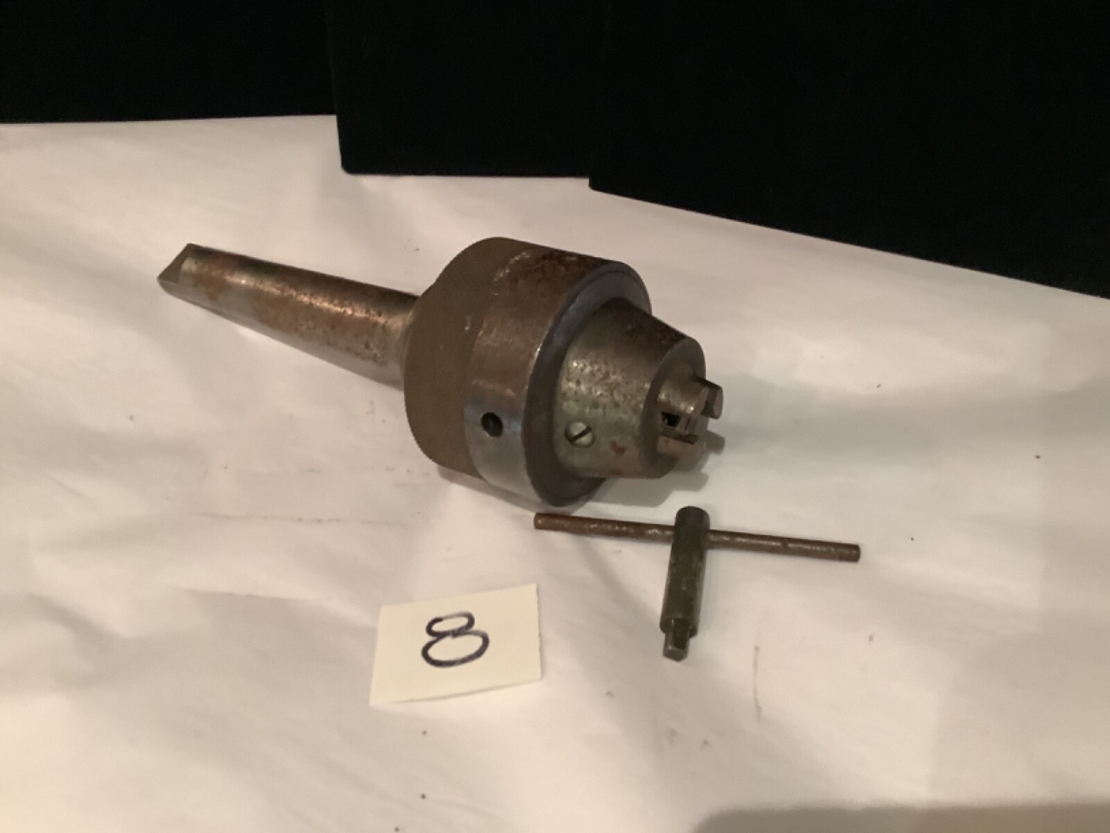 AUTHENTIC SIGNED SKINNER CHUCK CO. NO 23 GEARED PATTERN NEW MODEL DRILL CHUCK NR