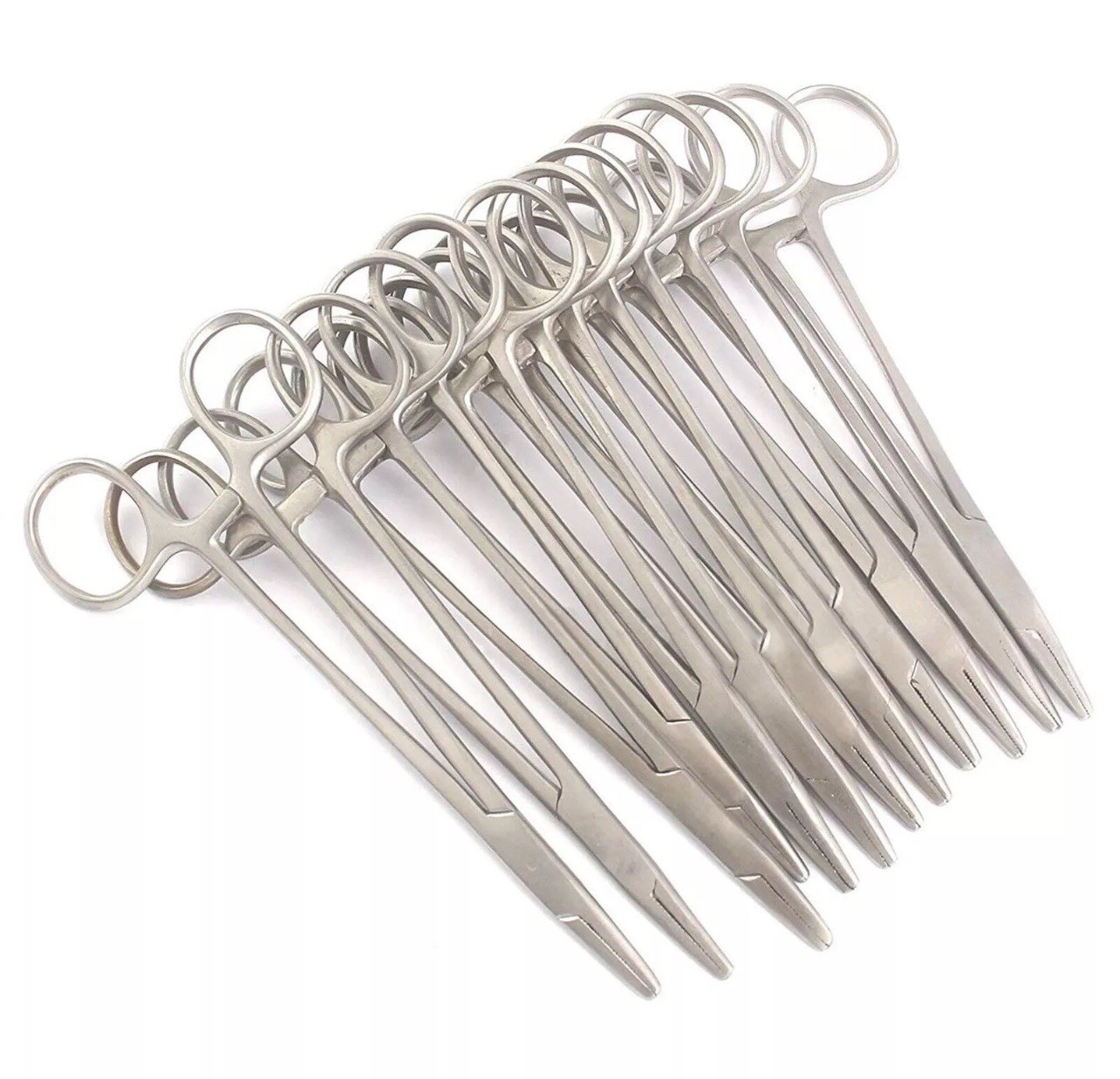 12Pcs Webster Needle Holder 5” Dental tools Surgical Instruments Stainless Steel