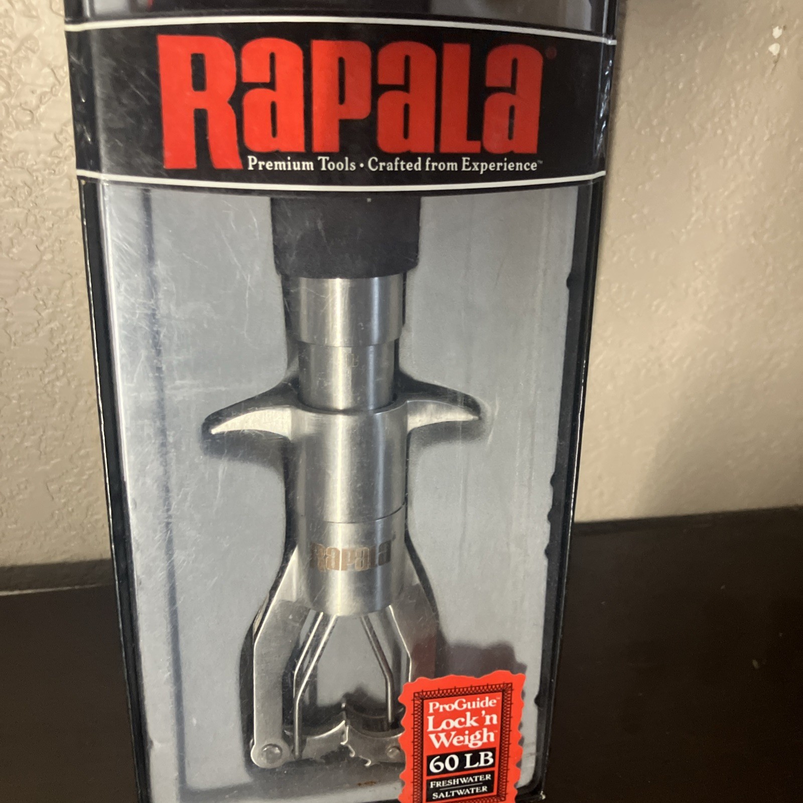 50lb Rapala Mechanical Tube Scale Heavy Duty Fishing Spring Tension Weighing