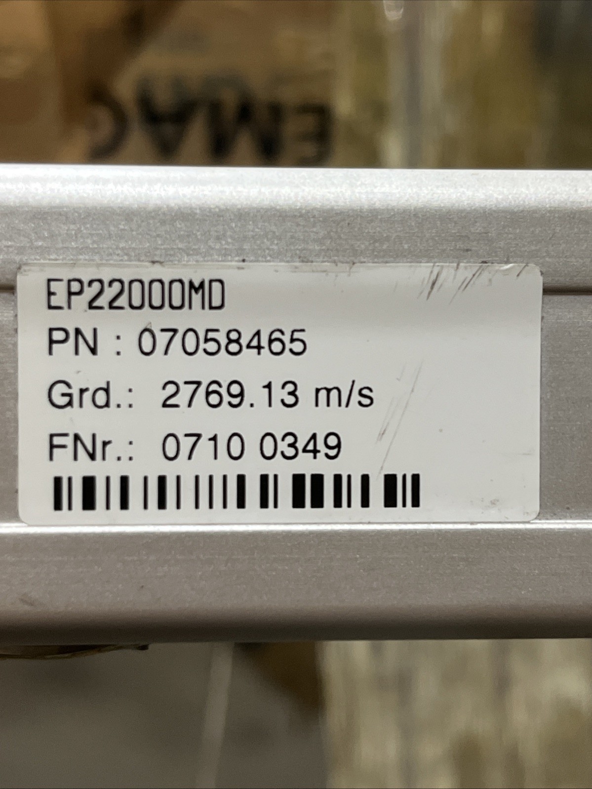 🔥MTS TEMPOSONICS EP22000MD841R5/ EP22000MD Linear Sensor, New Free Shipping🇺🇸