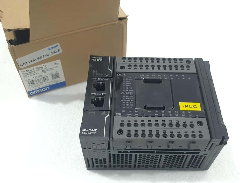 OMRON | NX1P2-9024DT1 | NX1P2 | Programmable Logic Controller CPU unit OPEN BOX