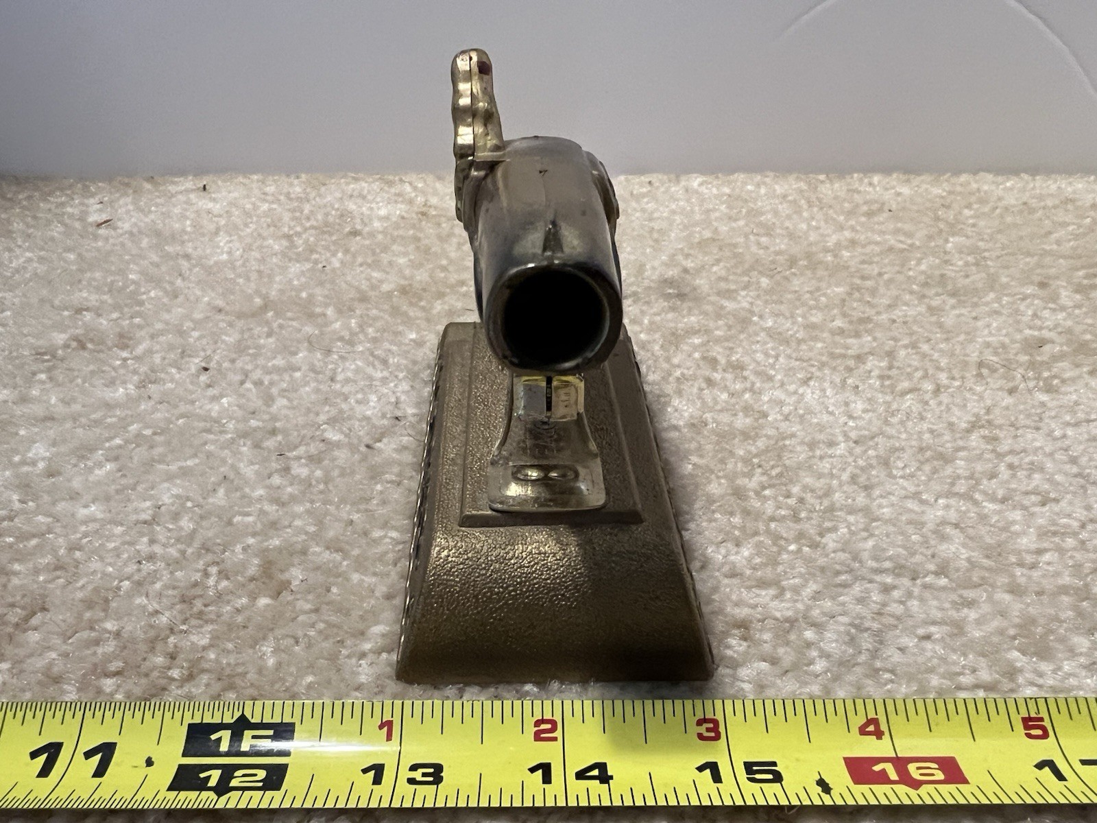 Vintage Eagle black powder pistol, collectible stapler. Works! Hong Kong