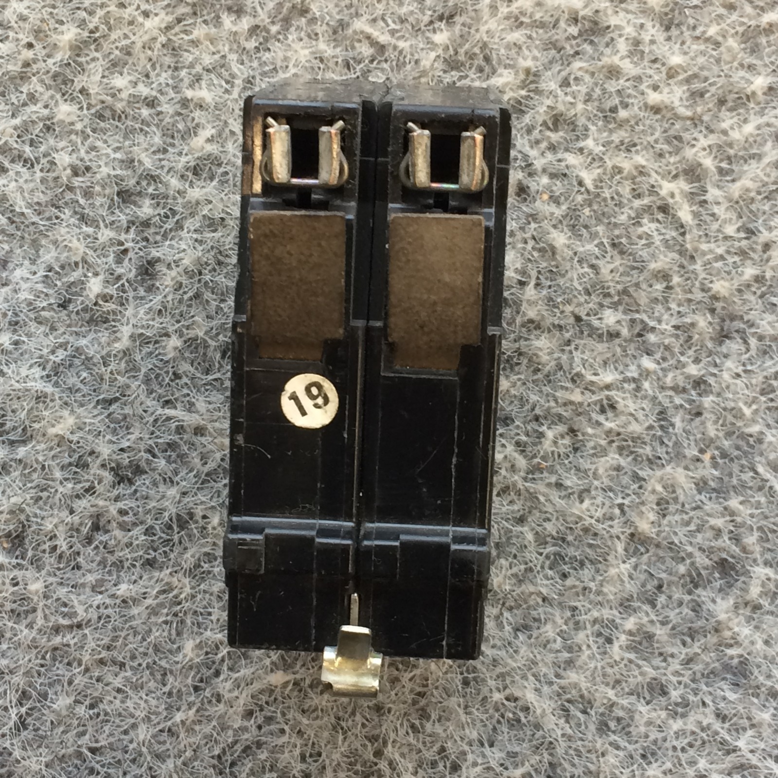 Eaton CH290 2-Pole 90-Amp Circuit Breaker, Type CH3 Plug-On Molded Case