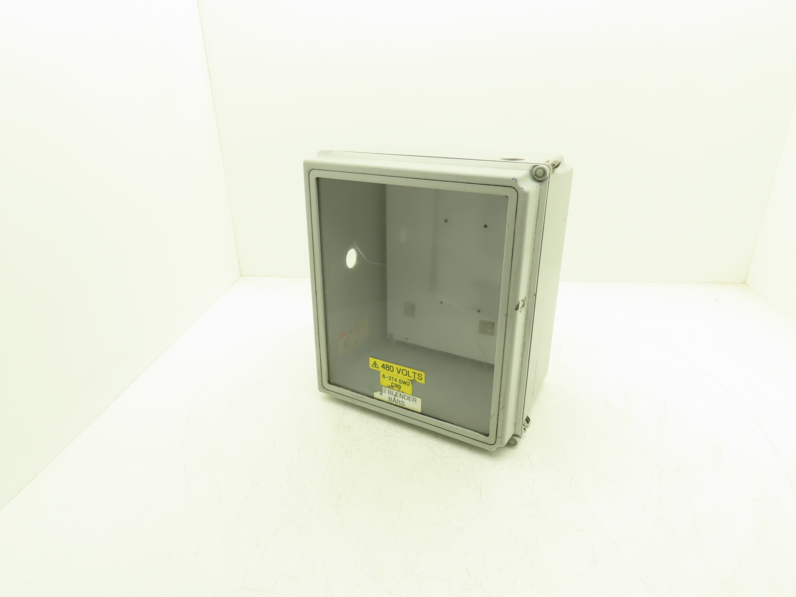 Hoffman A14128CHQRFGW Electrical Enclosure Junction Box 14x12x6″ Disconnect