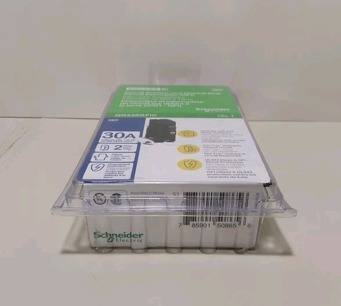 Square D QO230GFIC, 2 Pole, 30 amp Breaker NEW **FREE SHIPPING**