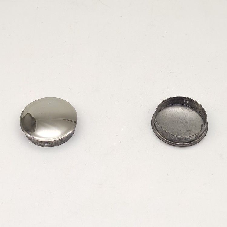 Round 304 Stainless Steel Blanking End Caps Tube Pipe Inserts Plug Bung 9-114mm