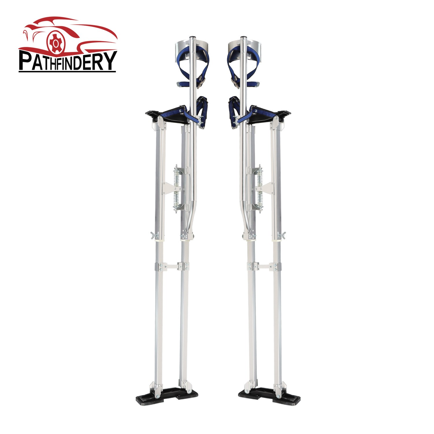 48″-64″ For Drywall Stilts Painters Walking Taping Finishing Tools Adjustable US