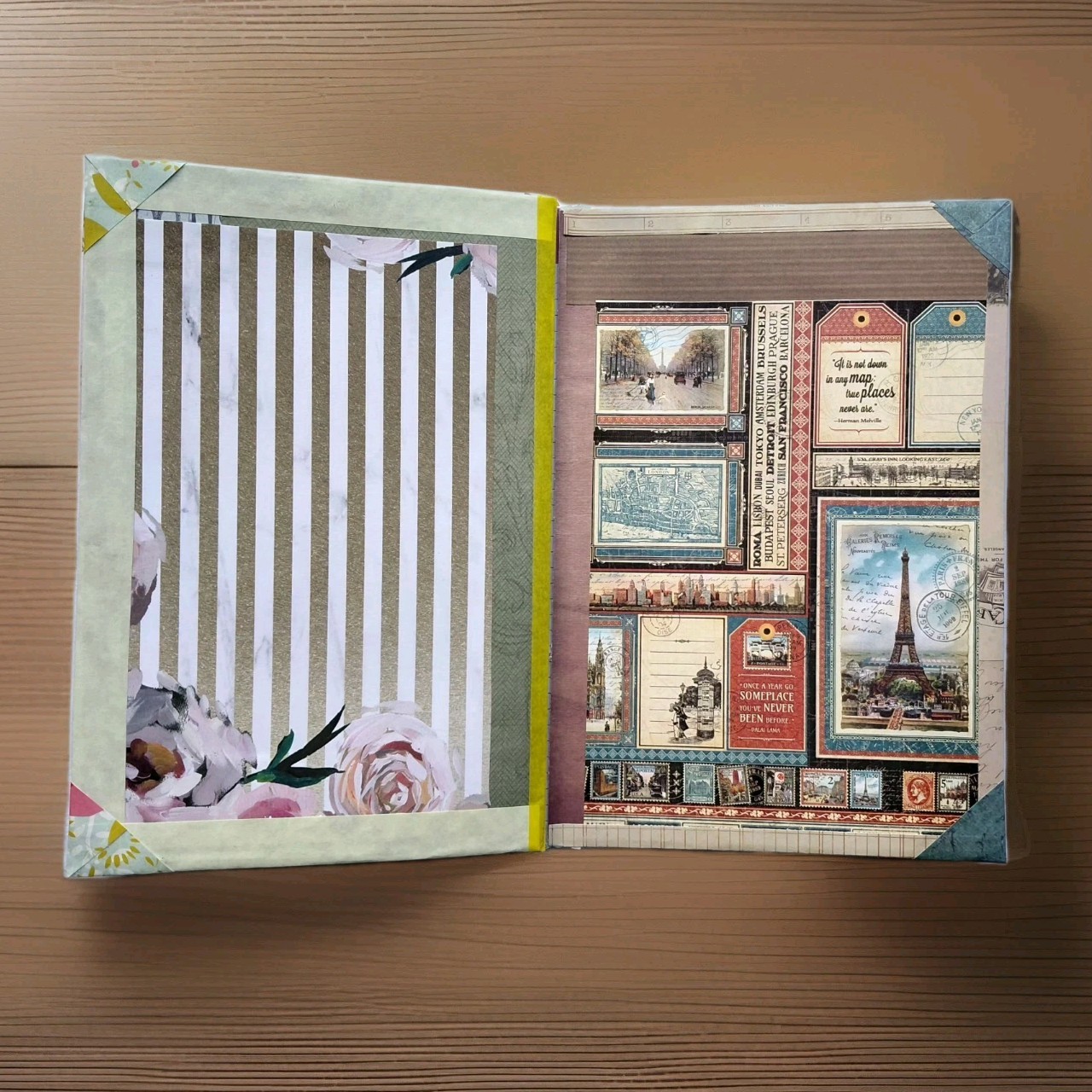 Bespoken Naked Junk Journal 32 Pages OOAK A Month of Your Life Creation