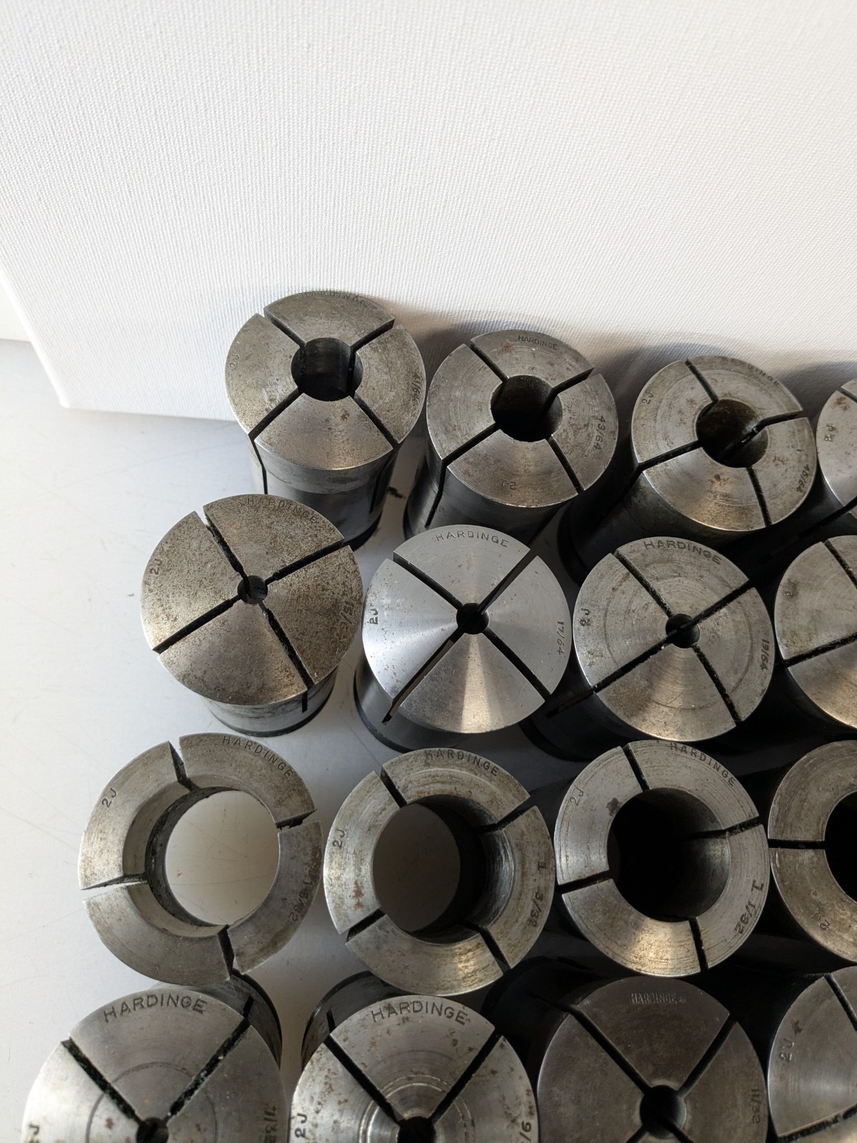 Hardinge 2J Collet Mega Lot of 61. All Hardinge No Duplicates From 10EE Monarch