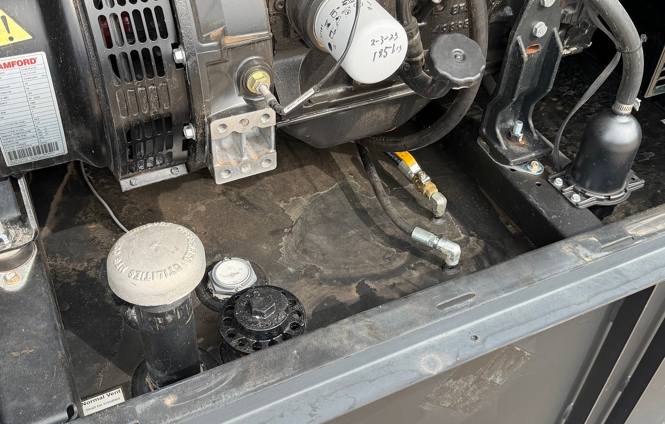 35 kw Cummins / Onan Diesel Generator – 3.3L 4 Cyl. – 232 Hours – Mfg. 2017