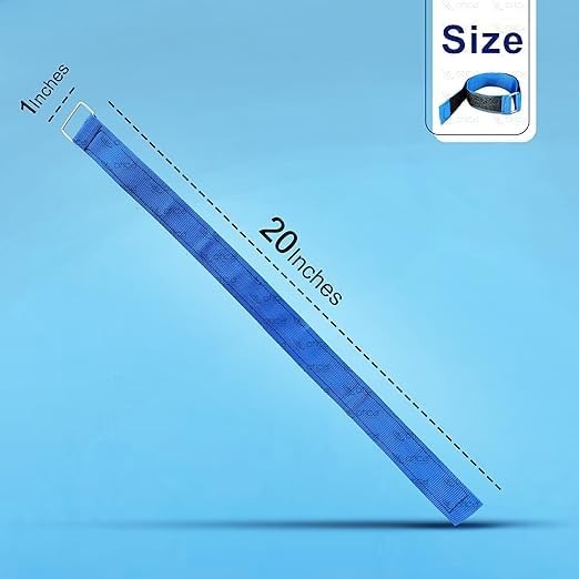 Quick Release Hook & Loop Fastener Tourniquet Band With Welcro 20 Inch Size 2 Pc