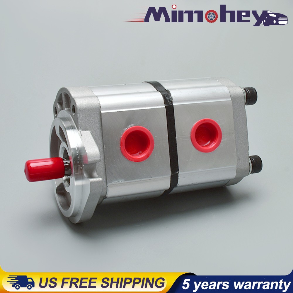 PGP51088G3LP Fits AGT Hydraulic Pump Two-Section for Skid Steer Loader KTT23 New