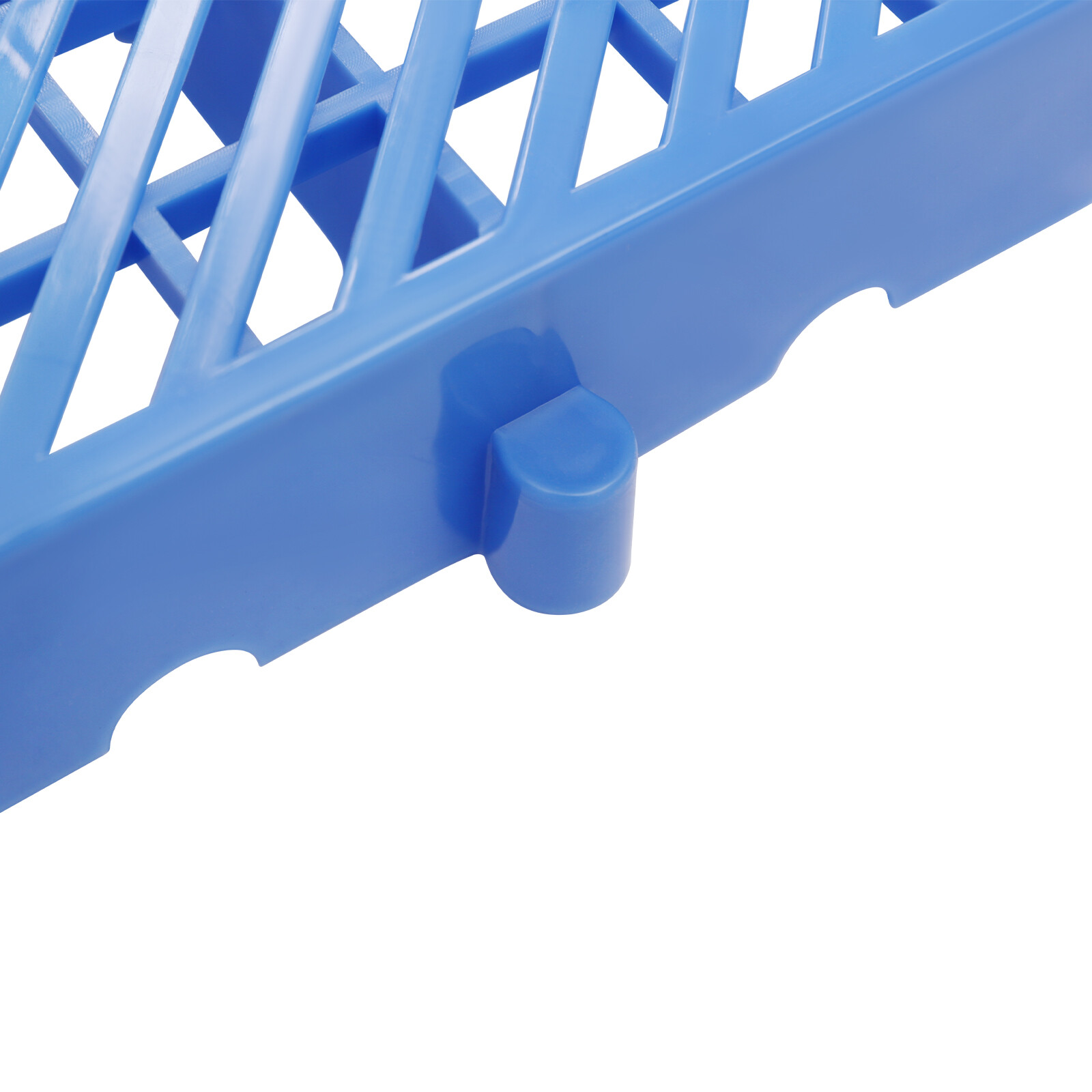 6Pcs 15.7*15.7*1.9in Plastic Pallet Ventilation Floor Pallet Breathable Grid Pad