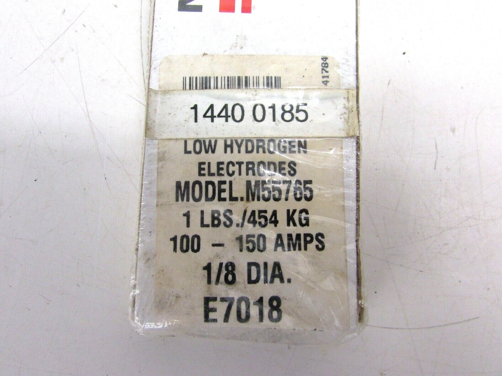 NEW! MARQUETTE E 7018 1/8″ ARC WELDING ELECTRODES 1 LB 1440-0185