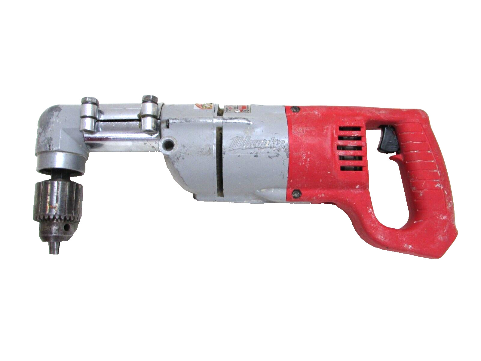 MILWAUKEE HEAVY-DUTY 1/2″ RIGHT ANGLE DRILL No. 1107-1, 120V, 7.0A, 0-500 RPM