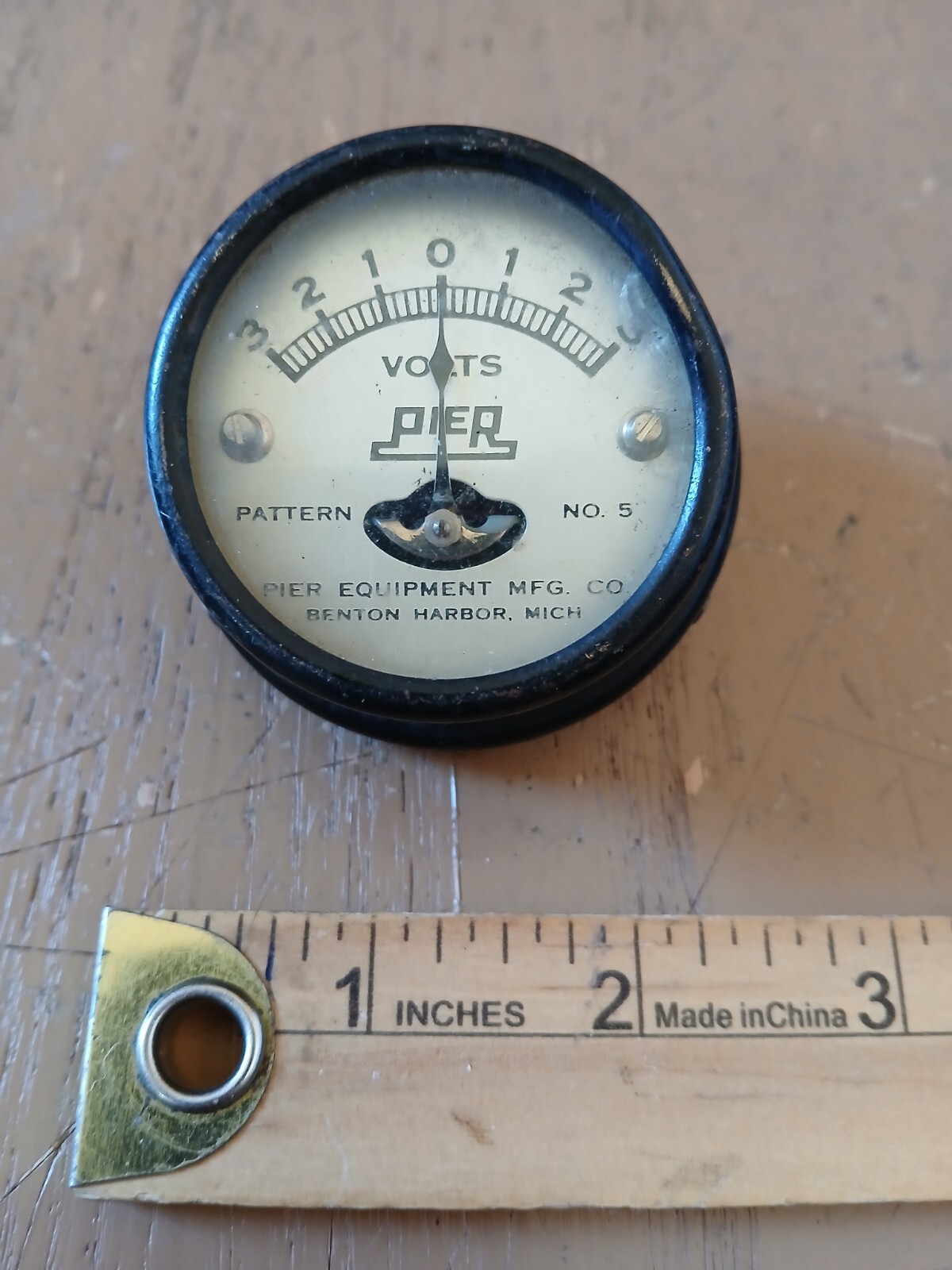 Pier Voltage Meter, Pattern No. 5, Used