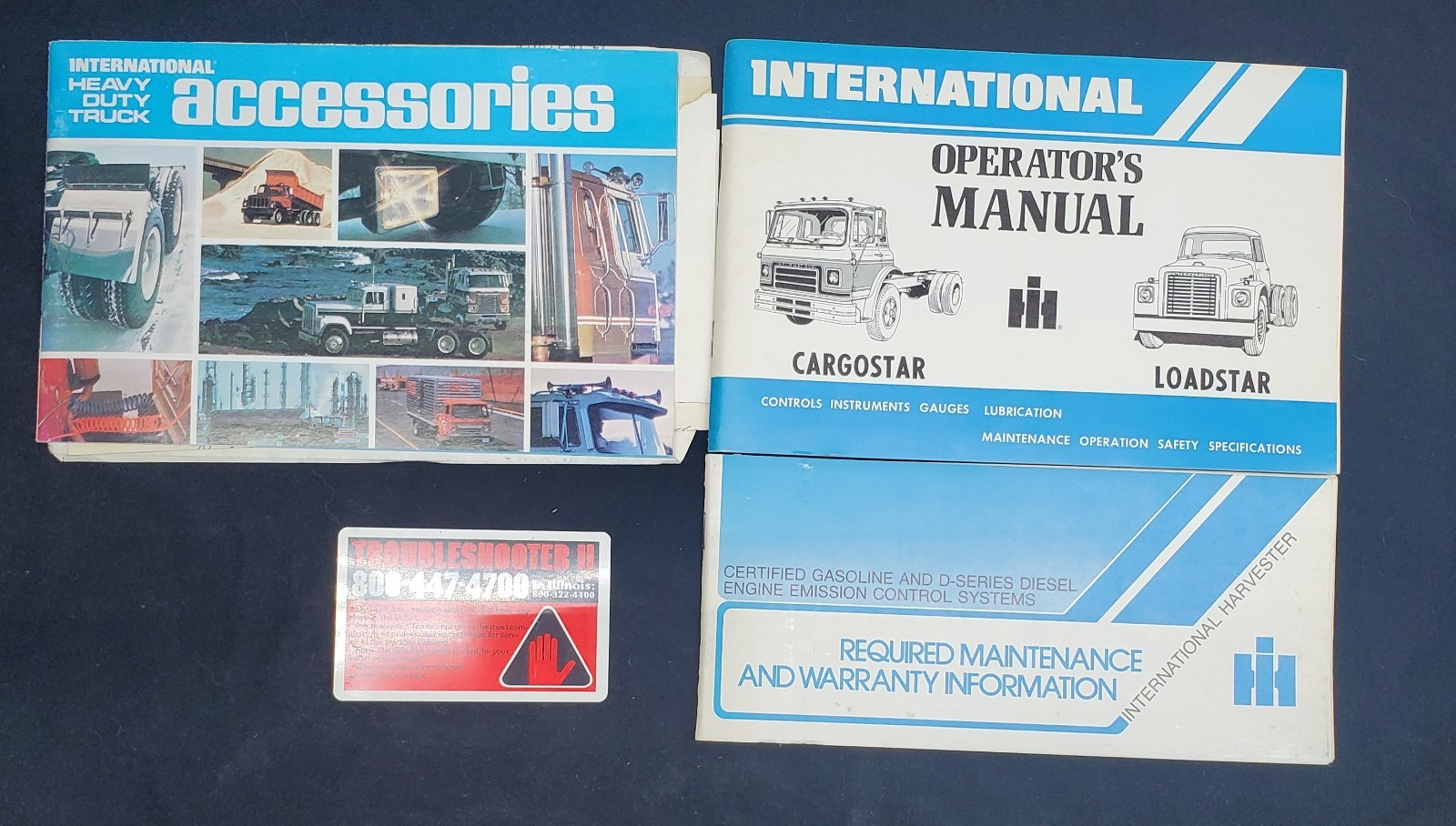 1978 Internatiinal Harvestor Operators Manual Cargostar/Loadstar.