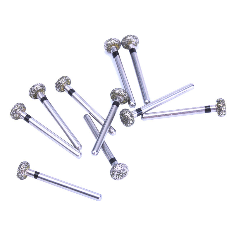 10pcs/pk Dental FG Diamond Burs WR-13S Circular Wheel For High Speed Handpiece