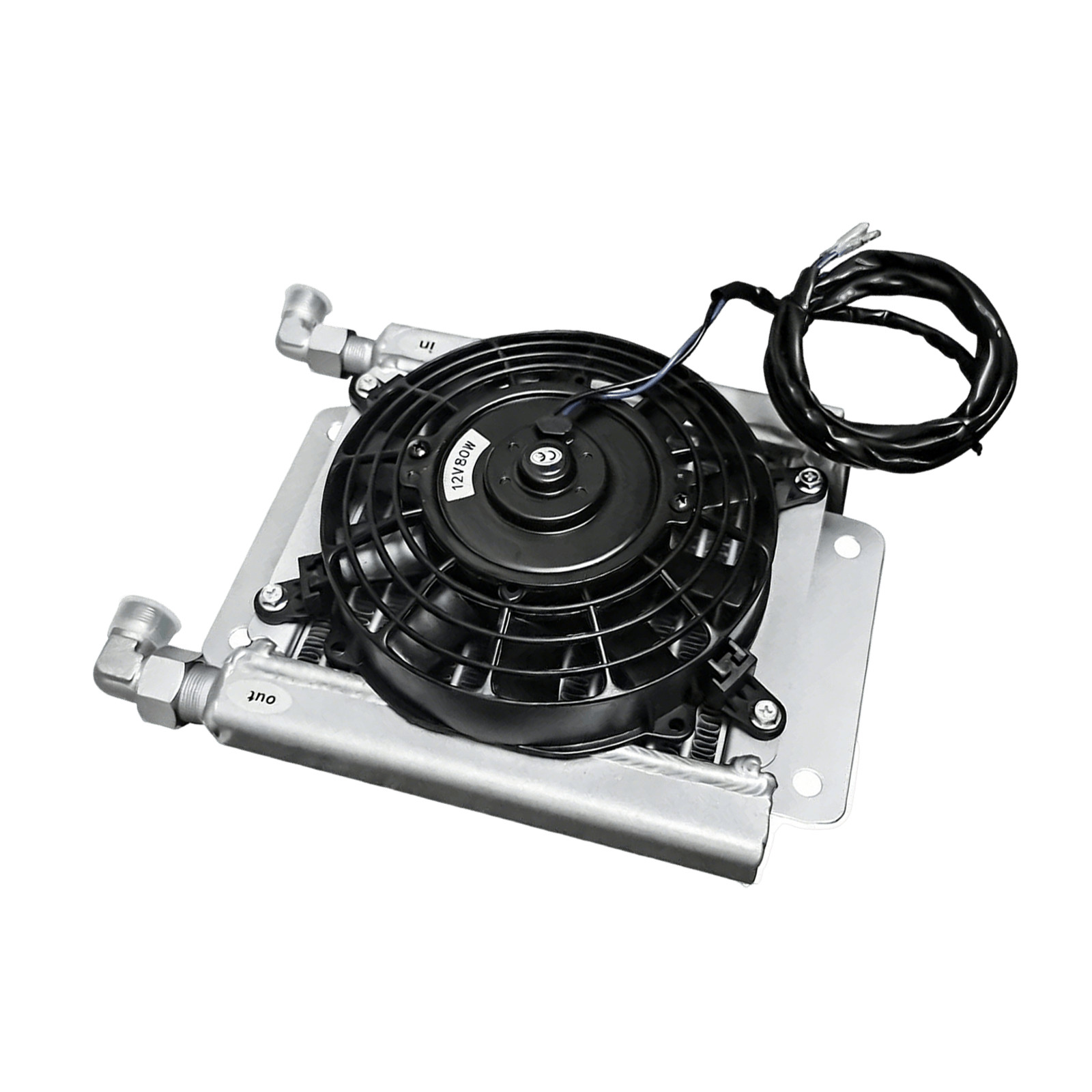Radiator Plus Hydraulic Fan For AGT Mini Excavators 1-1.8 Ton Cooler Breeze NEW